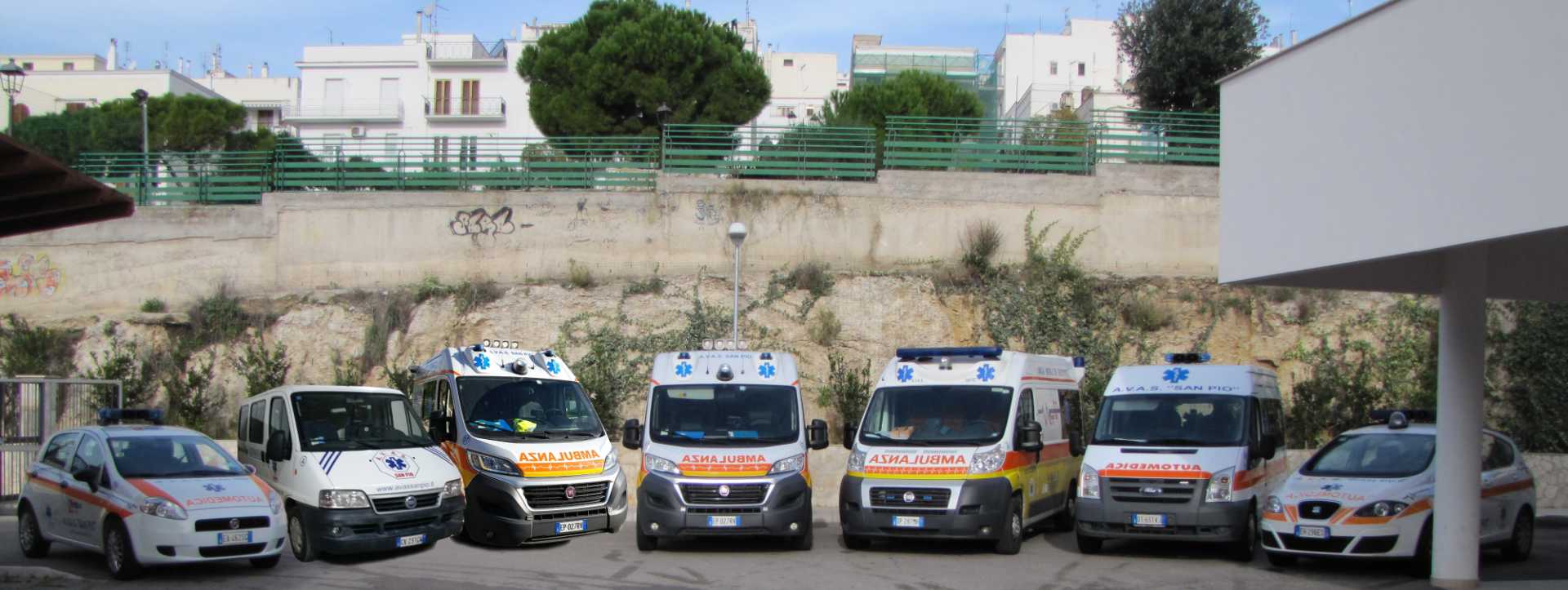 Servizio ambulanza per l’accompagnamento dei malati a San Giovanni Rotondo